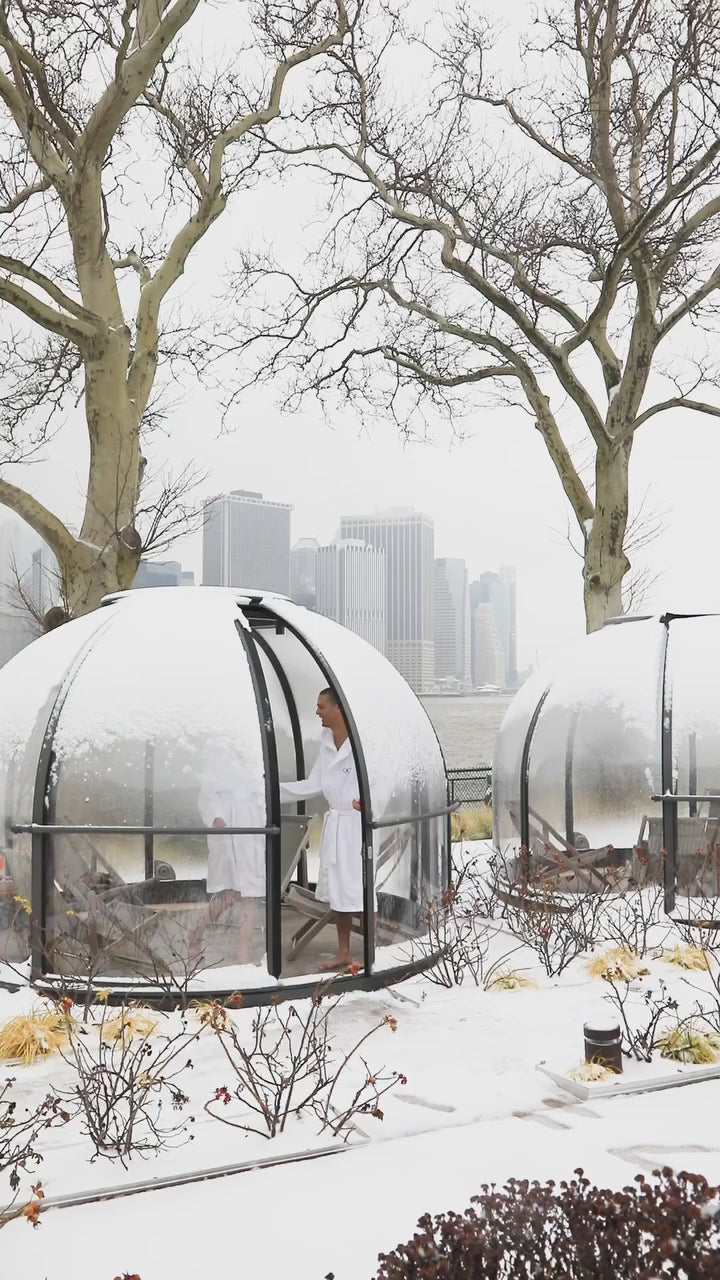 Enhanced Frame Panoramic PRO: the ultimate solution for high-end outdoor dining, lounge, backyard space, restaurant, and more