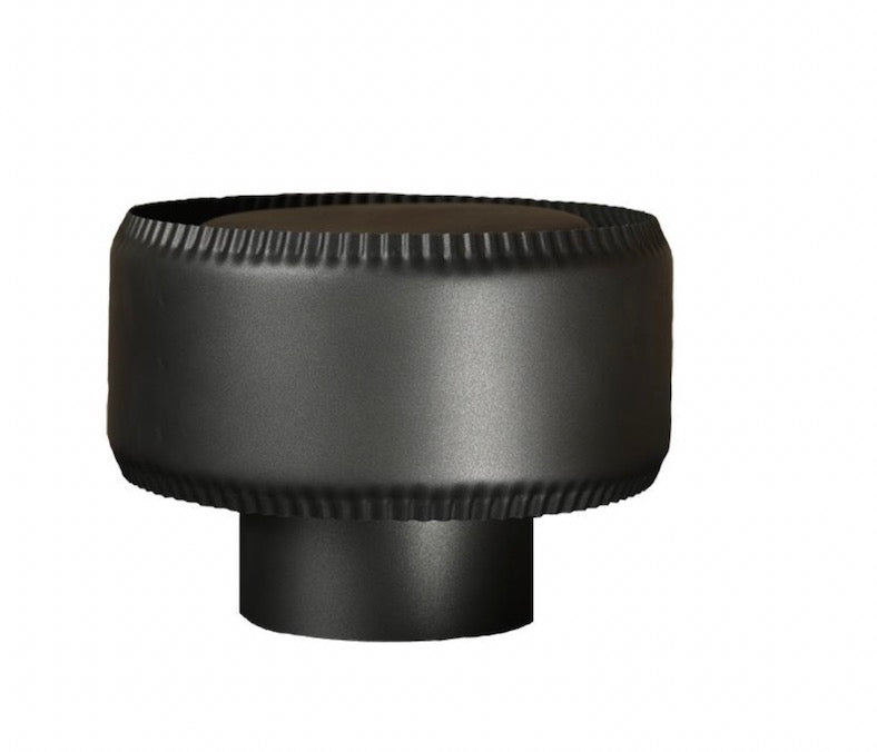 Alt text: "Black cylindrical component, possibly part of a geodesic dome structure, showcasing a sleek design. Ideal for use in luxury glamping solutions like geo-domes and backyard domes."