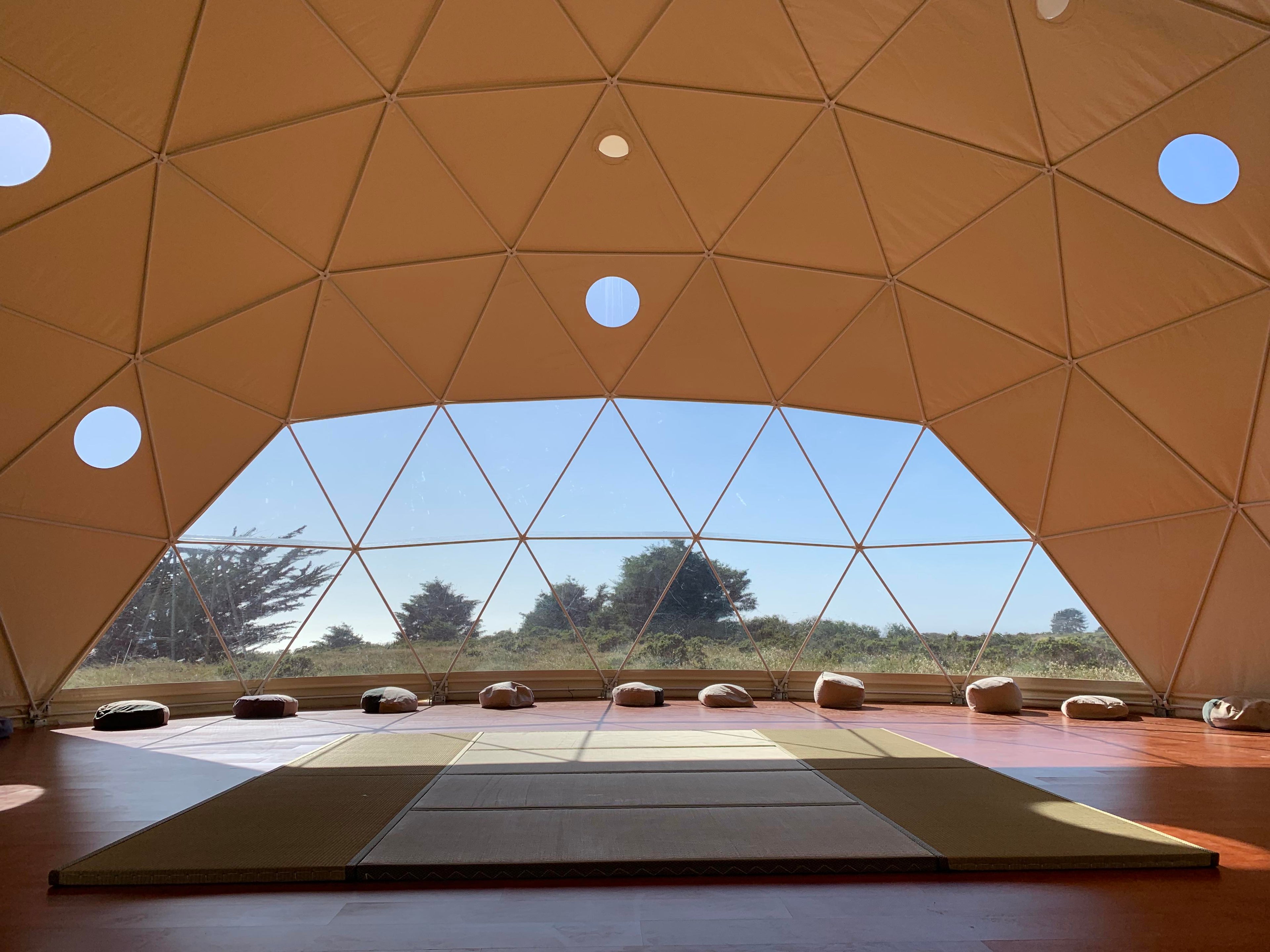 Premium geodesic dome kit for retreats / ADU / glamping / guest House/ yoga studio / getaway home